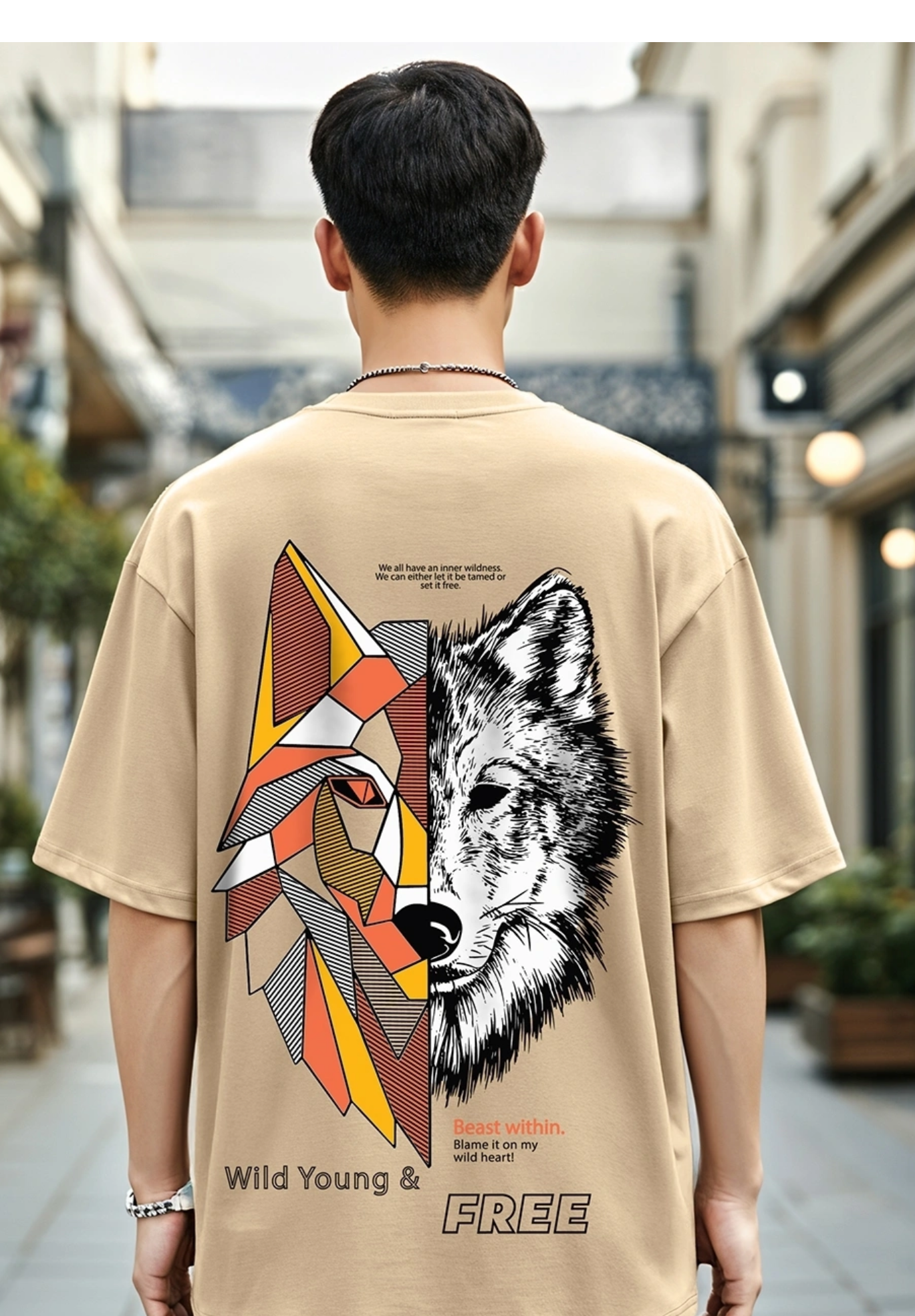 Wolf Oversized T-shirt